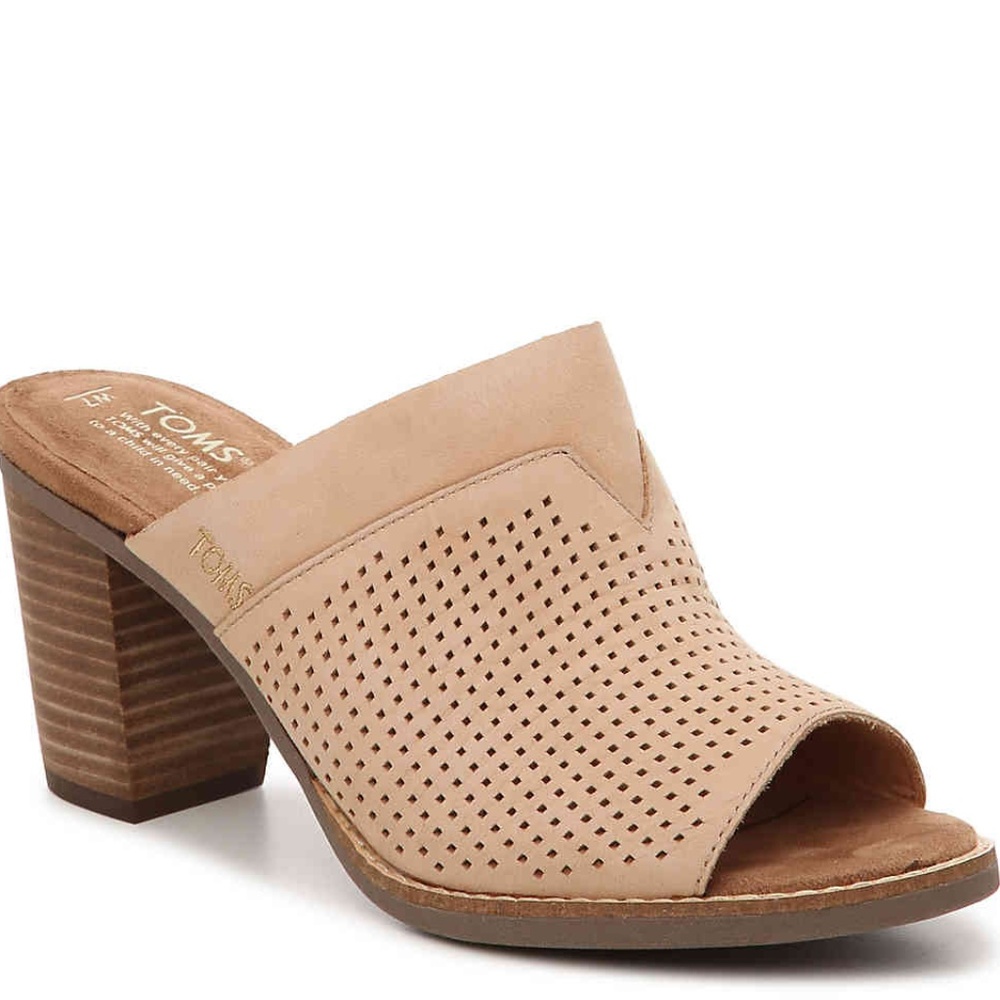 [TOMS] Majorca Suede Mule Sandals